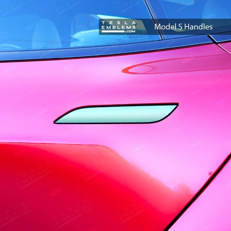 3M Satin Key West Tesla Door Handle Decals (4pcs) - Image 3