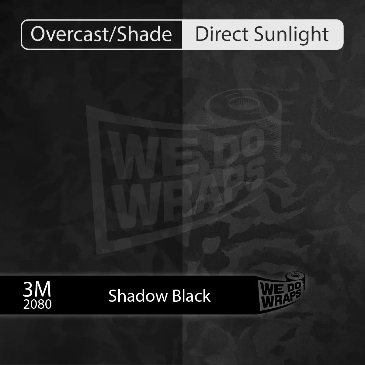 3M Shadow Black Camo Tesla Charge Port Wrap | Model S - Image 3