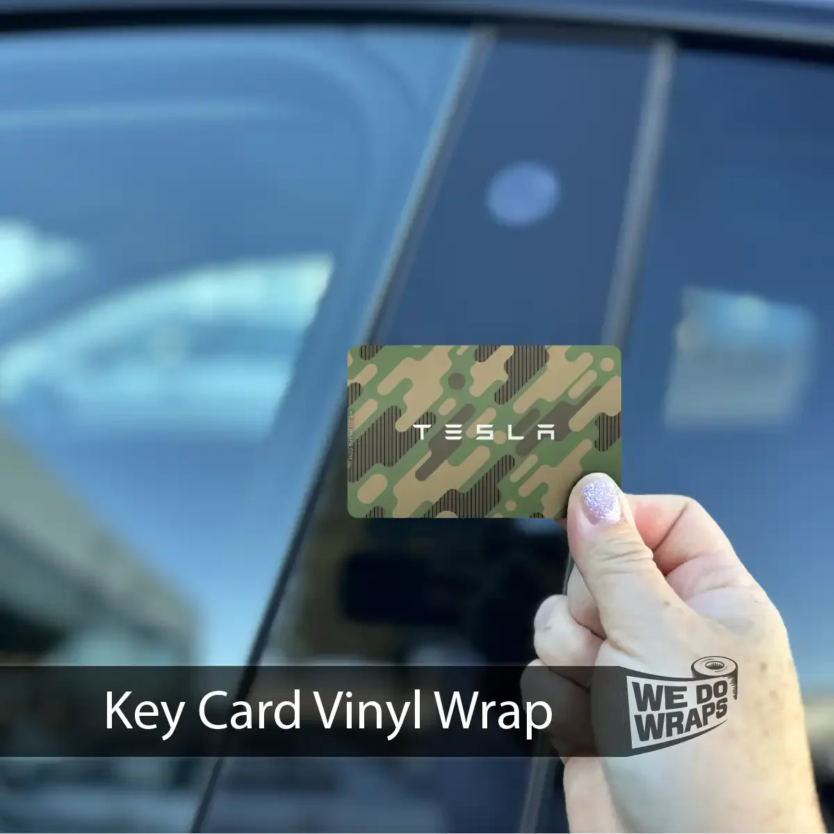 64 Bit Camo | NFC Key Card Wrap - Image 2