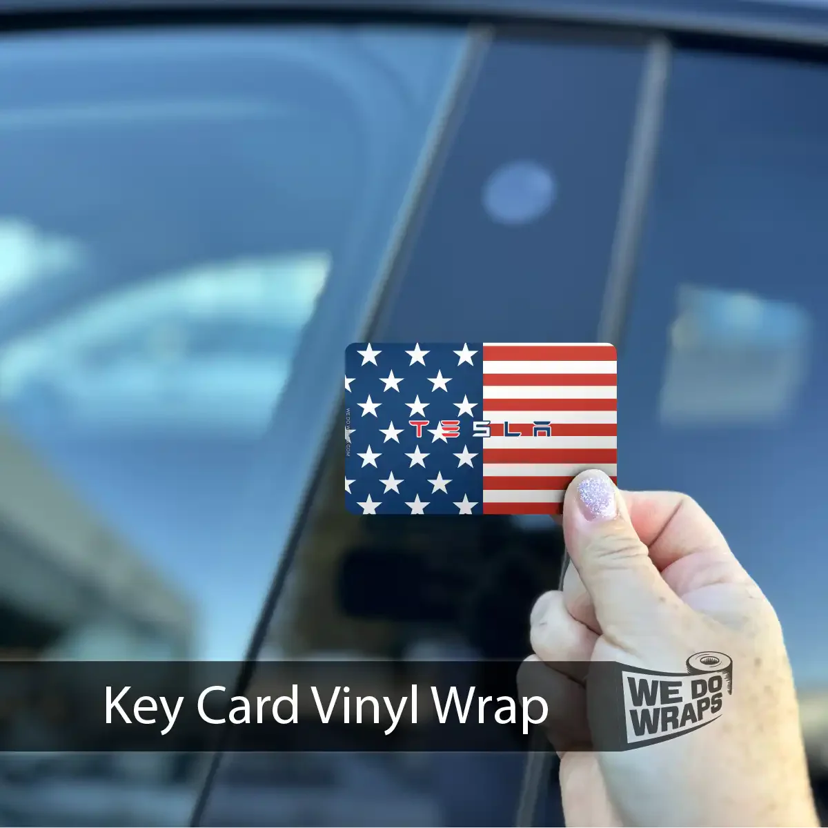 American Flag | NFC Key Card Wrap - Image 2