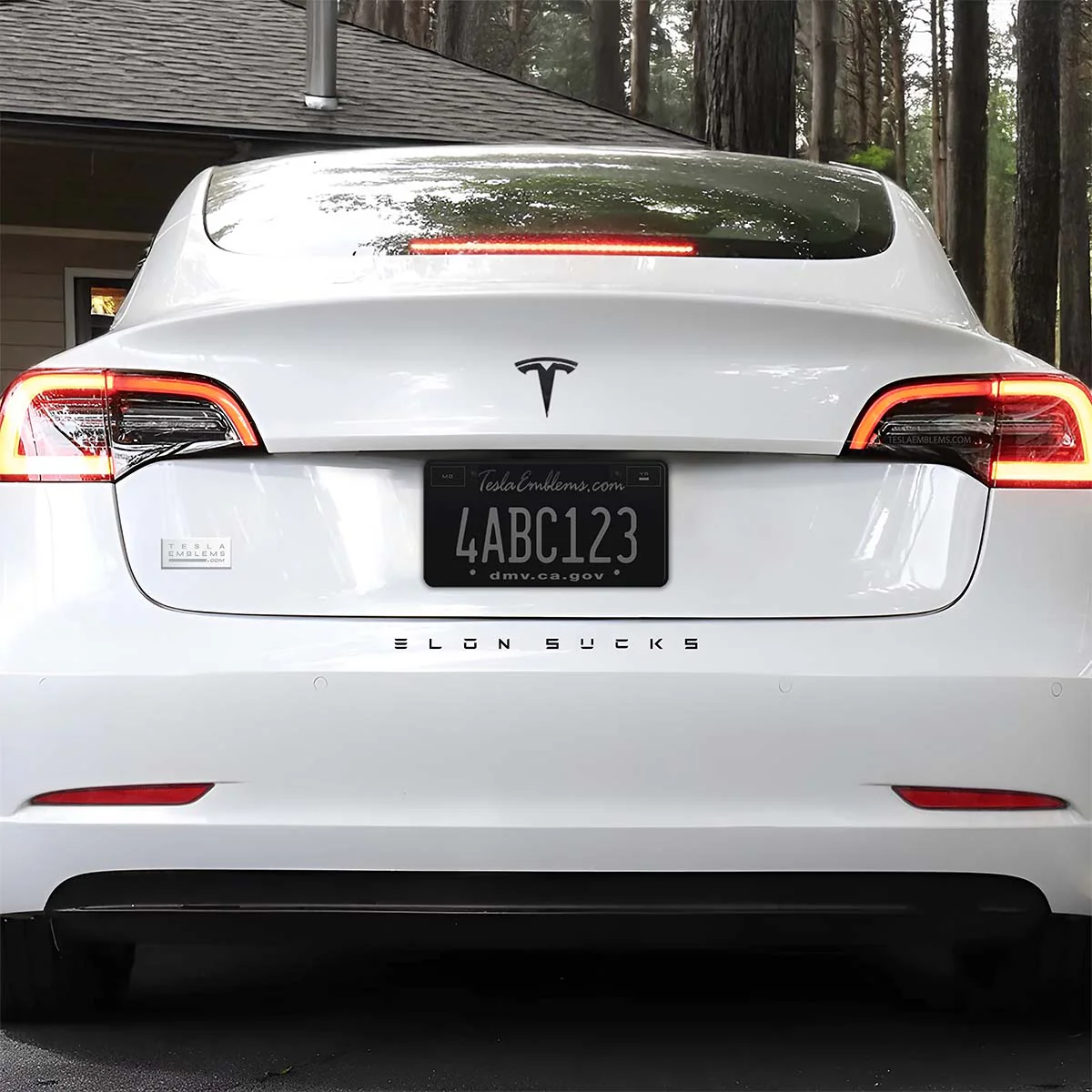 Elon Sucks Letters | Cut Vinyl Letters Decal - Image 3