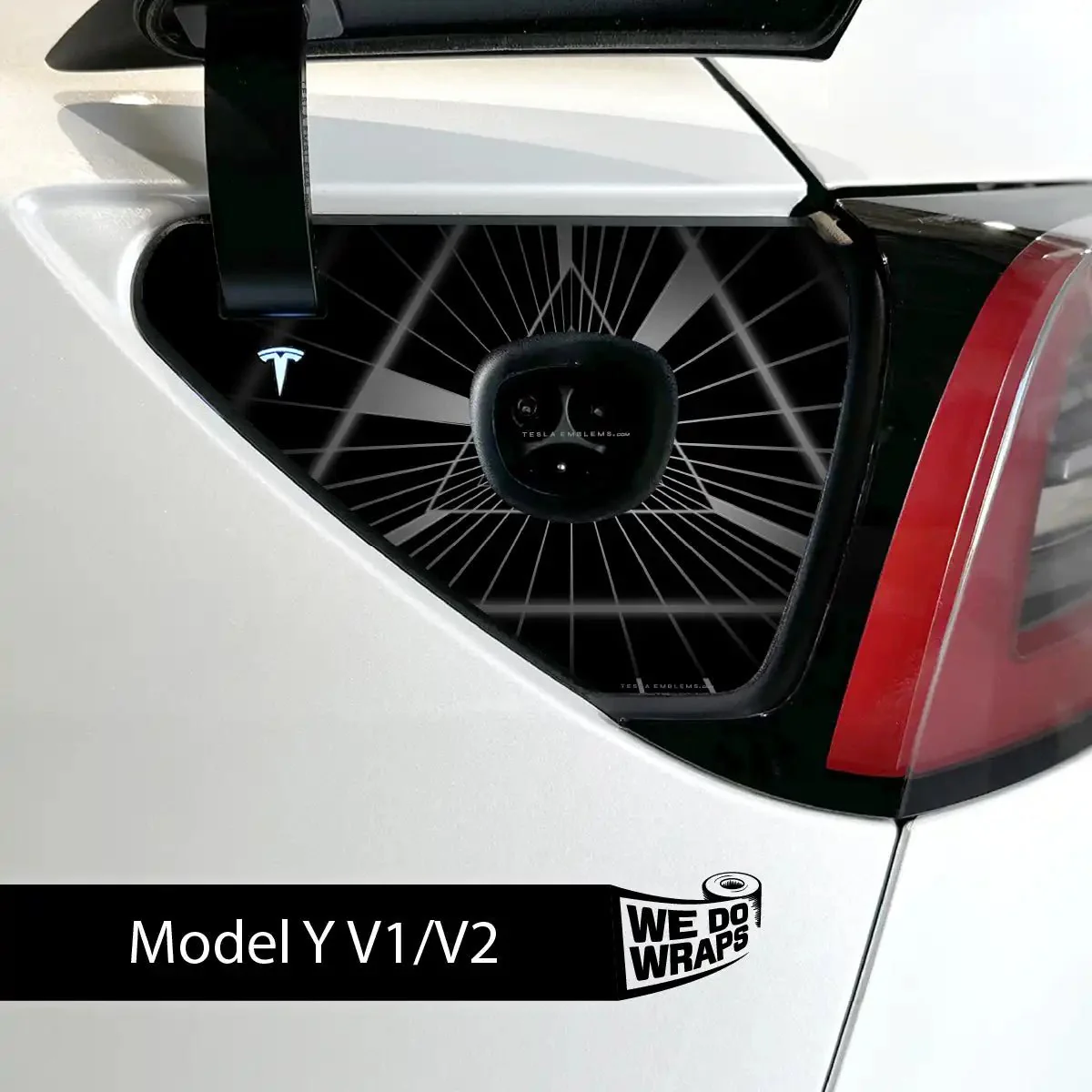 Beast Mode Tesla Charge Port Wrap | Model Y - Image 2