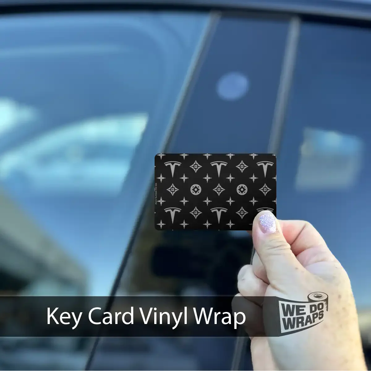 Designer Tesla Edition Pattern | NFC Key Card Wrap - Image 3