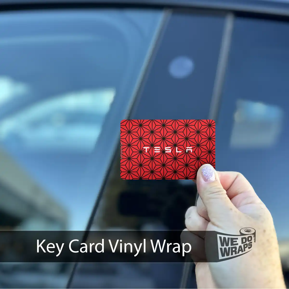 Geometric Hex | NFC Key Card Wrap - Image 3