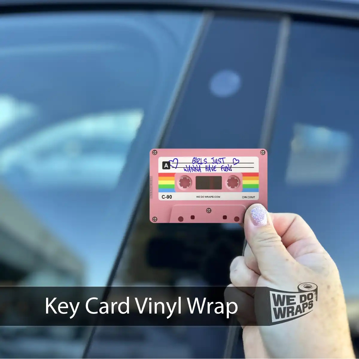 Girls Mix Tape | NFC Key Card Wrap - Image 2