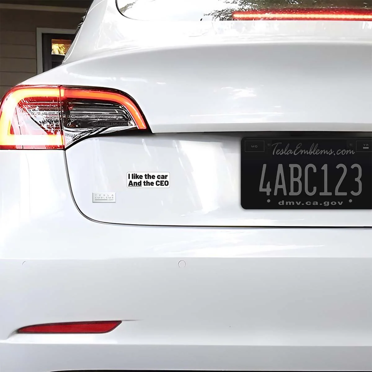 I Like The Car And The CEO Vinyl Decal Sticker - Image 3