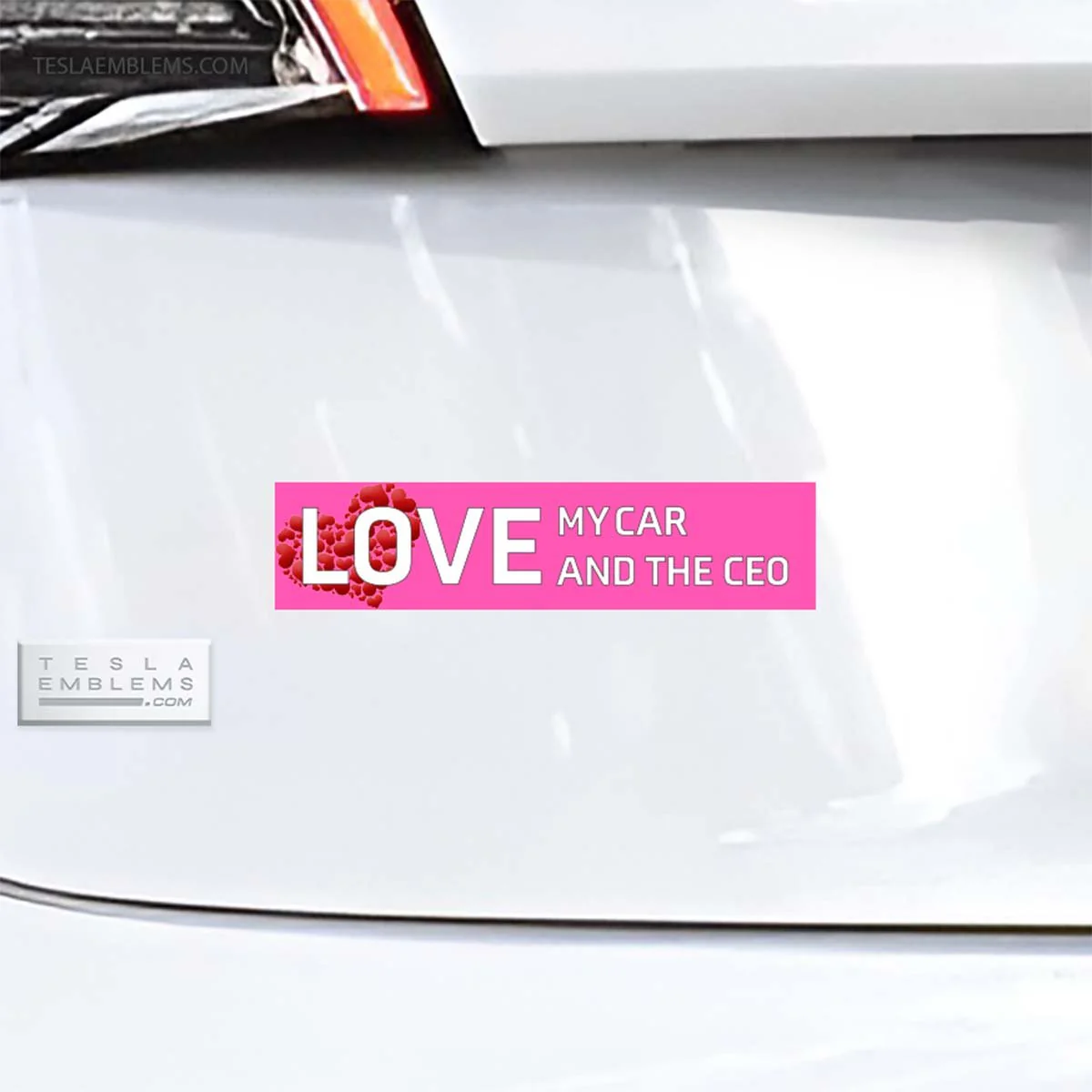 Love My Car And The CEO Vinyl Decal Sticker
