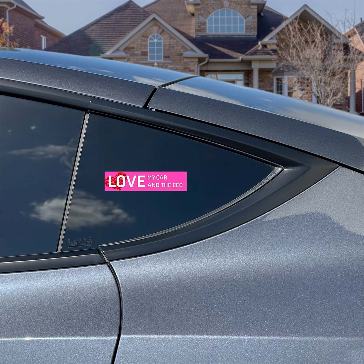 Love My Car And The CEO Vinyl Decal Sticker - Image 4
