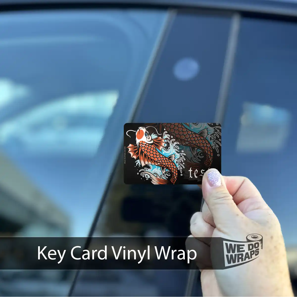 Koi Tattoo Art | NFC Key Card Wrap - Image 2