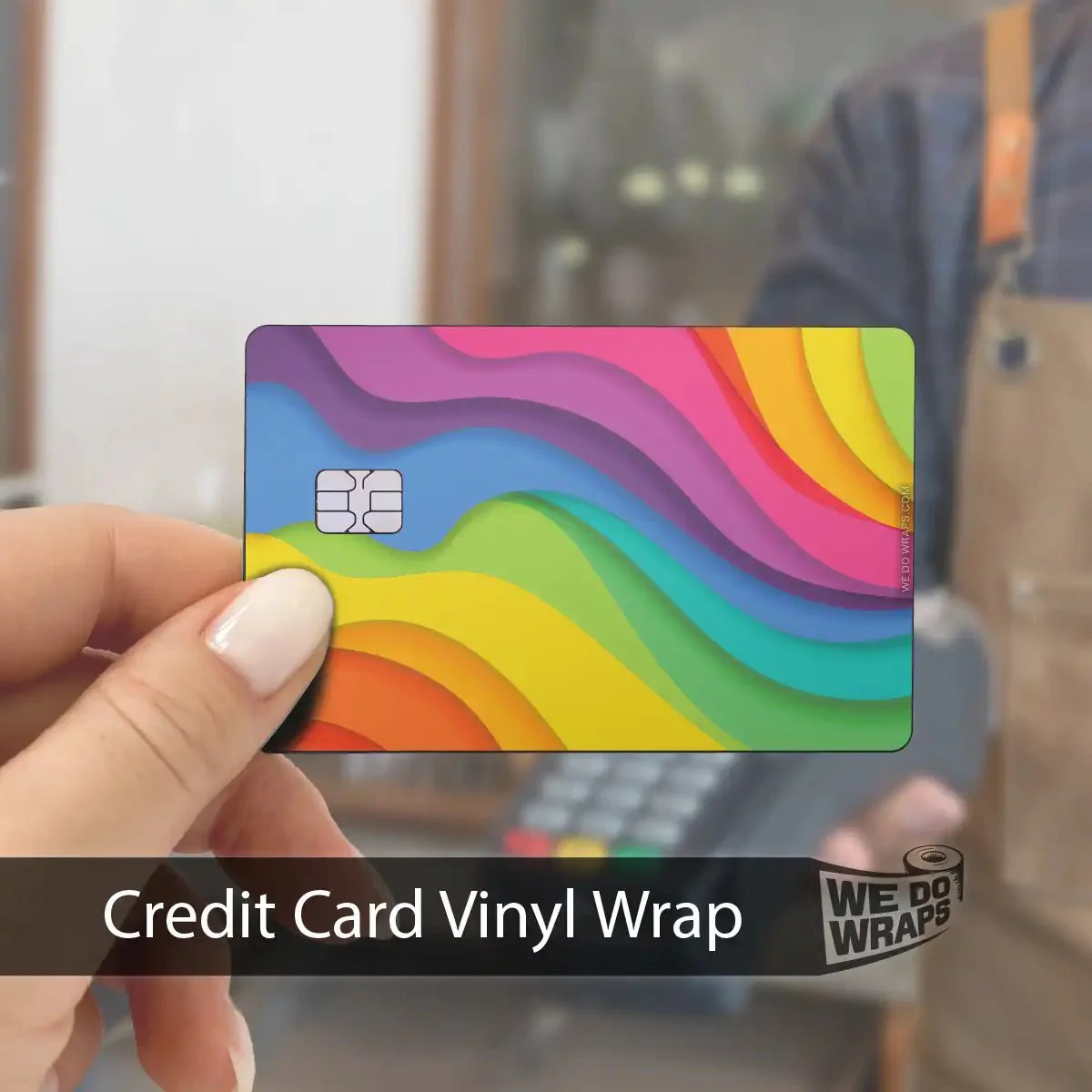 Layered Rainbow | NFC Key Card Wrap - Image 4