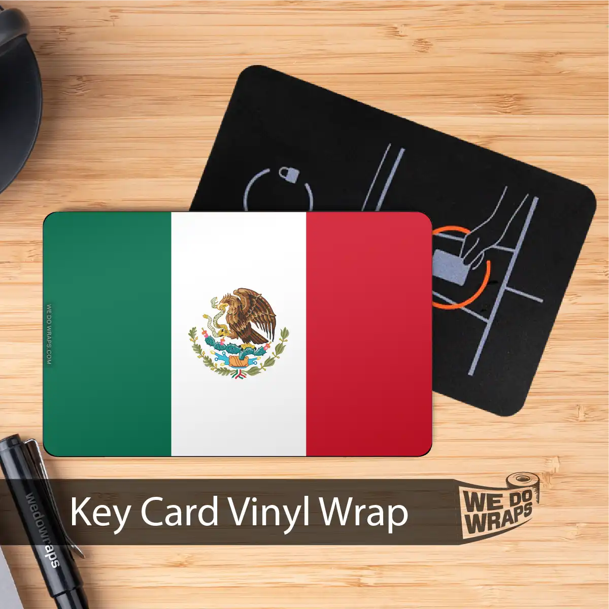 Mexican Flag | NFC Key Card Wrap - Image 3