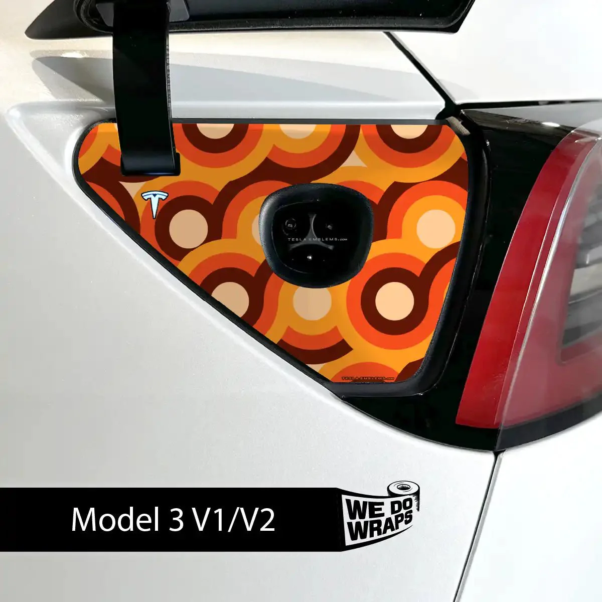 Mod About You Tesla Charge Port Wrap | Model 3