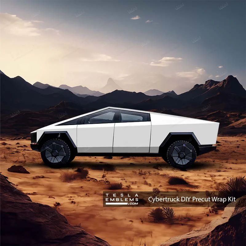 Tesla Cybertruck DIY Precut Wrap Kit - Solid Colors - Image 5