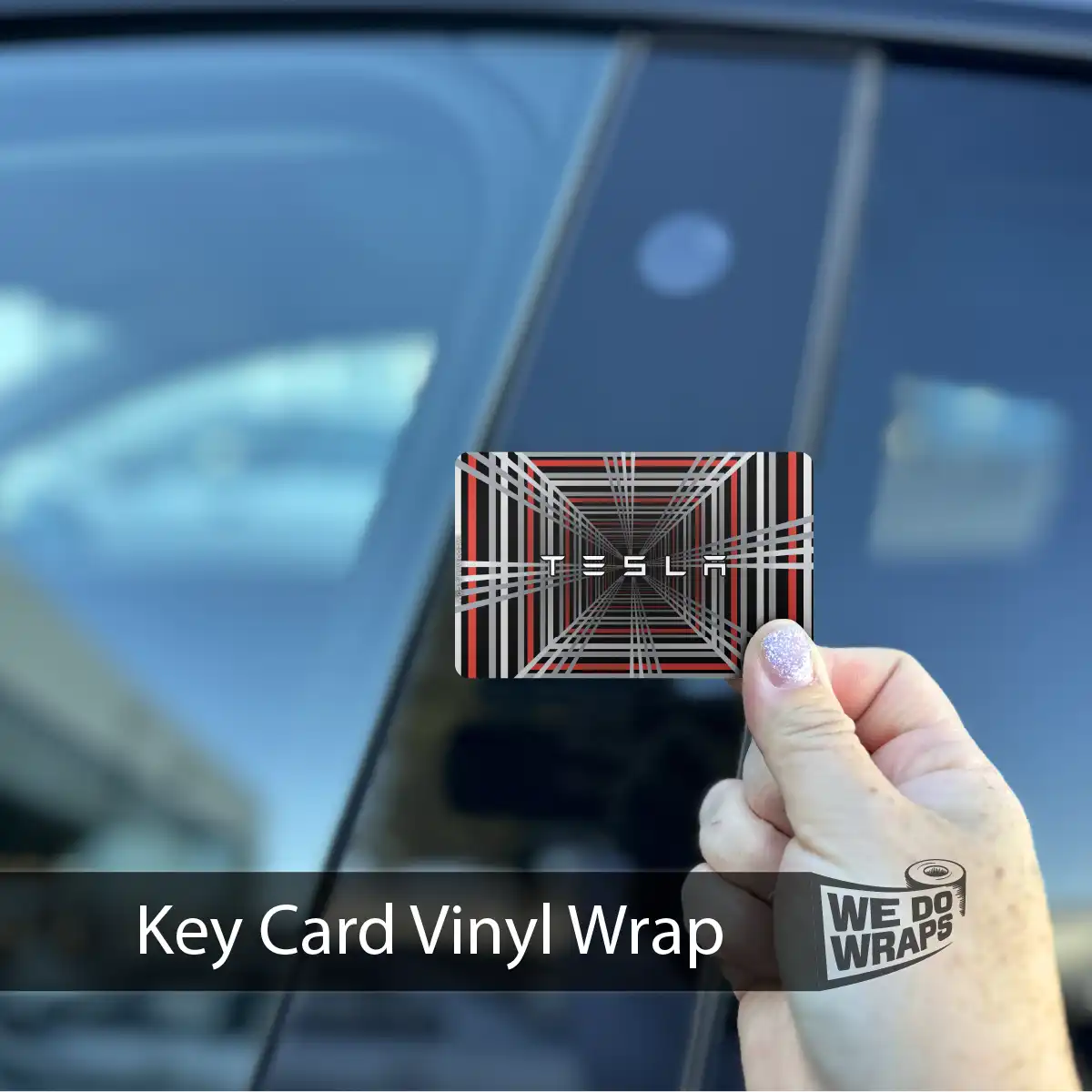Tesla Plaid Performance Mode | NFC Key Card Wrap - Image 2